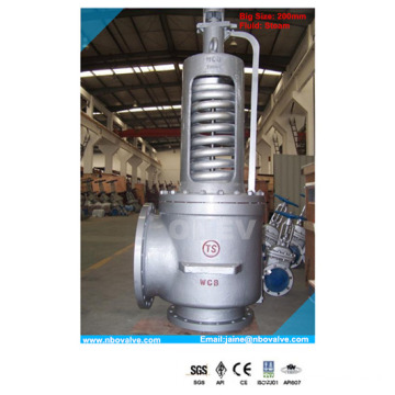 Boiler NPT / RF Pressure Safety Relief Valve (250mm WCB/CF8/304)